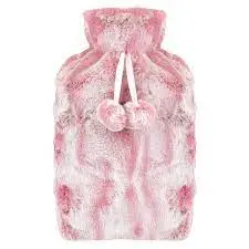 plush hot water bottle cover